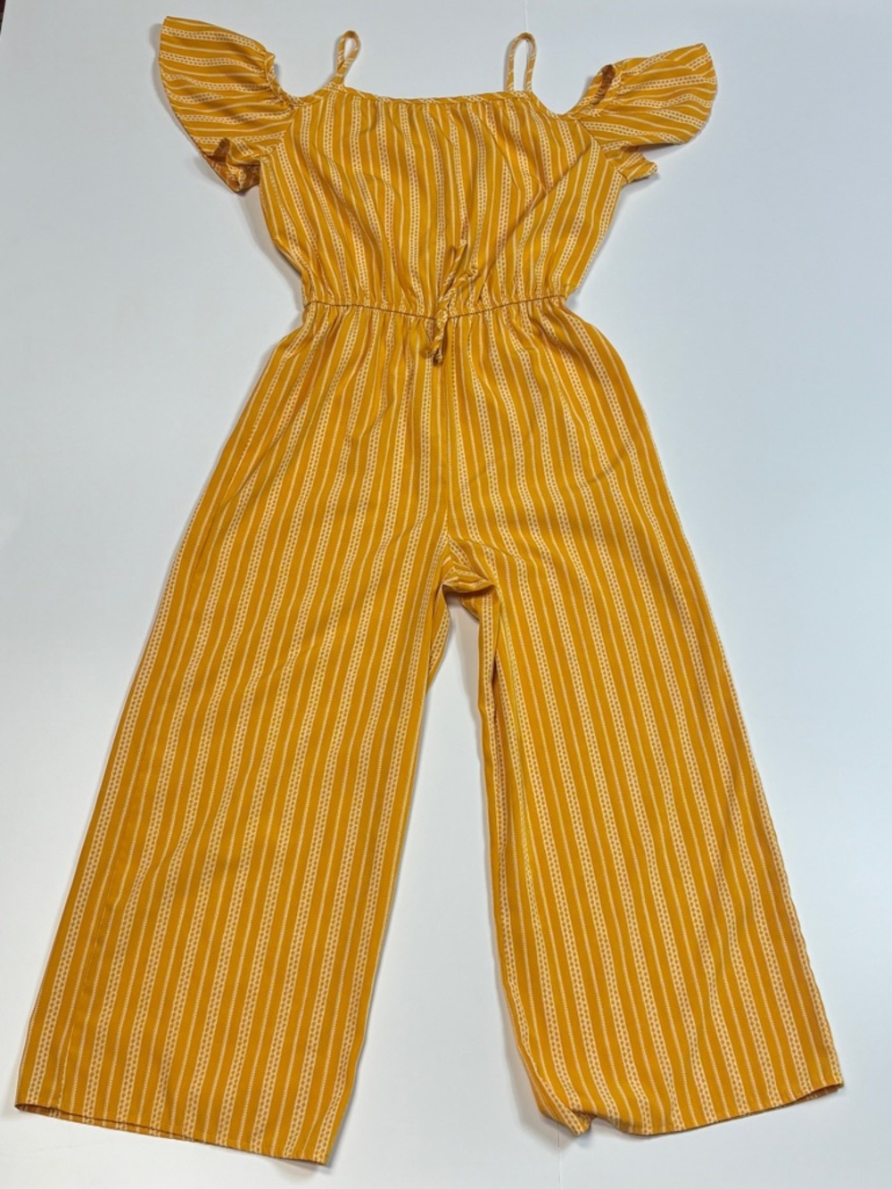 Jenna & Jessie Girls' Off-Shoulder Jumpsuit siz 12